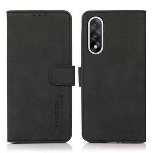 For OnePlus Nord 5 KHAZNEH Matte Texture Leather Phone Case(Black)