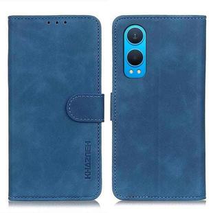 For OnePlus Nord CE4 Lite KHAZNEH Retro Texture Leather Phone Case(Blue)