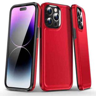 For iPhone 15 Pro Max Kirin Shield Hybrid PC Soft TPU Phone Case(Red)