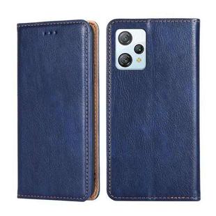 For Blackview A53 / A53 Pro Gloss Oil Solid Color Magnetic Leather Phone Case(Blue)