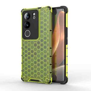 For vivo S17 / S17 Pro Shockproof Honeycomb PC + TPU Phone Case(Green)