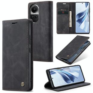 For OPPO Reno10 5G Global／Reno10 Pro Global CaseMe 013 Multifunctional Horizontal Flip Leather Phone Case(Black)