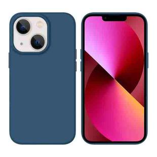 For iPhone 13 Liquid Silicone MagSafe Phone Case(Dark Blue)
