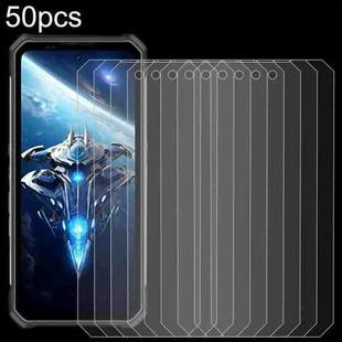 For Oukitel WP100 Titan 50pcs 0.26mm 9H 2.5D Tempered Glass Film