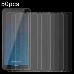 For CAT S75 50pcs 0.26mm 9H 2.5D Tempered Glass Film