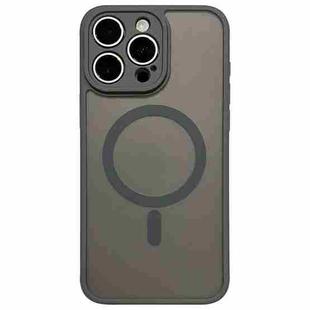 For iPhone 11 Pro MagSafe Magnetic TPU Hybrid PC Phone Case(Titanium Gray)