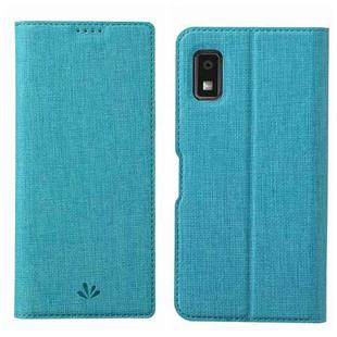 For Sharp Aquos Wish 3 ViLi DMX Series Shockproof TPU + PU Leather Magnetic Attraction Horizontal Flip Case(Blue)