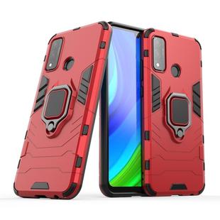 For Huawei P smart 2020 PC + TPU Anti-fall Protective Case with Ring Holder(Red)