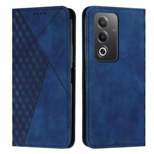 For OPPO A3 Pro Global Diamond Splicing Skin Feel Magnetic Leather Phone Case(Blue)