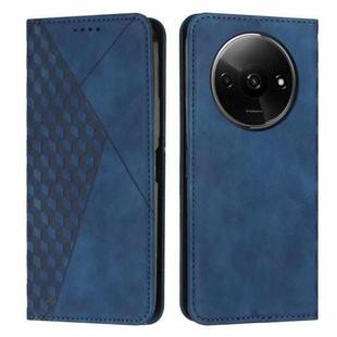 For Xiaomi Redmi A3 Diamond Splicing Skin Feel Magnetic Leather Phone Case(Blue)