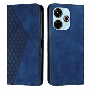 For Xiaomi Redmi 13 4G Diamond Splicing Skin Feel Magnetic Leather Phone Case(Blue)