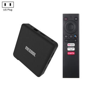 MECOOL KM1 4K Ultra HD Smart Android 9.0 Amlogic S905X3 TV Box with Remote Controller, 4GB+32GB, Support Dual Band WiFi 2T2R/HDMI/TF Card/LAN, US Plug