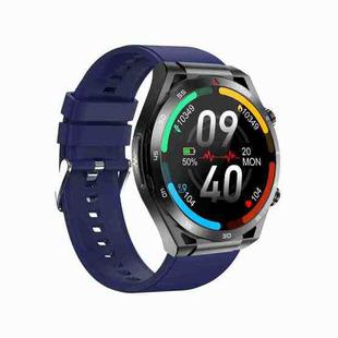 ET450 1.39 inch IP67 Waterproof Silicone Band Smart Watch, Support ECG / Non-invasive Blood Glucose Measurement(Blue)