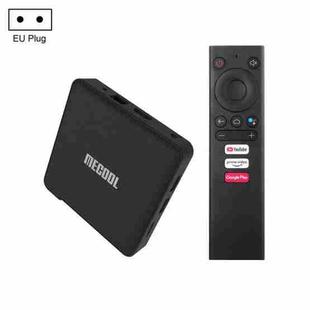 MECOOL KM1 4K Ultra HD Smart Android 9.0 Amlogic S905X3 TV Box with Remote Controller, 4GB+64GB, Support Dual Band WiFi 2T2R/HDMI/TF Card/LAN, EU Plug