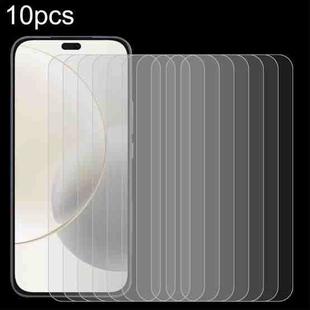 For Honor X70i 10pcs 0.26mm 9H 2.5D Tempered Glass Film
