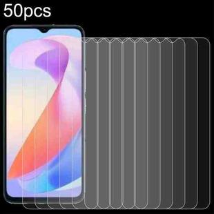 For Honor Play 40S 50pcs 0.26mm 9H 2.5D Tempered Glass Film