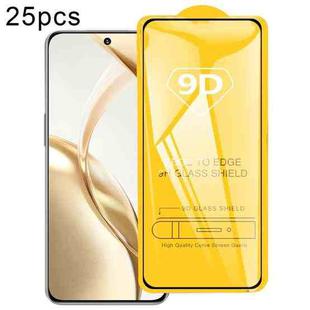 For Honor 300 25pcs 9D Full Glue Screen Tempered Glass Film