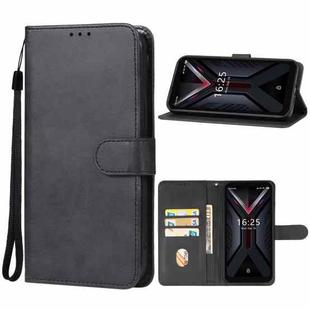For HOTWAV T7 Pro Leather Phone Case(Black)