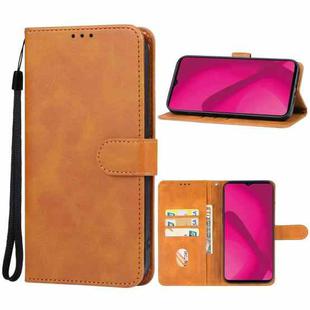 For T-Mobile T Phone 2 5G Leather Phone Case(Brown)