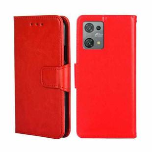 For Blackview Oscal C30 Crystal Texture Leather Phone Case(Red)