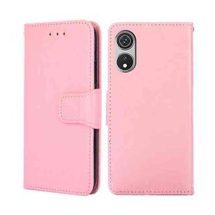 For CUBOT P60 Crystal Texture Leather Phone Case(Pink)