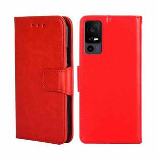 For TCL 40 XE 5G / 40X 5G T601D Crystal Texture Leather Phone Case(Red)