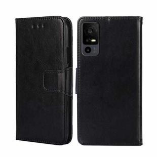 For TCL 40 XE 5G / 40X 5G T601D Crystal Texture Leather Phone Case(Black)