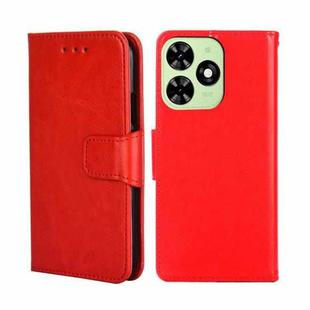 For Tecno Spark Go 2024 Crystal Texture Leather Phone Case(Red)