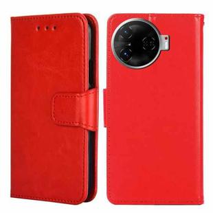 For Tecno Camon 30 Pro 5G Crystal Texture Leather Phone Case(Red)