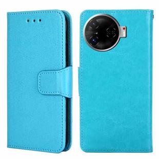 For Tecno Camon 30 Pro 5G Crystal Texture Leather Phone Case(Sky Blue)