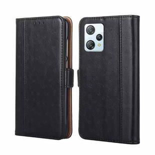 For Blackview A53 / A53 Pro Ostrich Texture Horizontal Flip Leather Phone Case(Black)