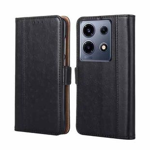 For Infinix Note 30 VIP 5G Ostrich Texture Horizontal Flip Leather Phone Case(Black)