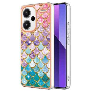 For Xiaomi Redmi Note 13 Pro+ 5G Electroplating IMD TPU Phone Case(Colorful Scales)