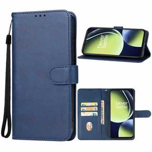 For OnePlus Nord CE3 Leather Phone Case(Blue)