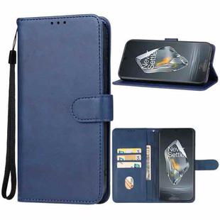 For OnePlus Ace 3 Leather Phone Case(Blue)