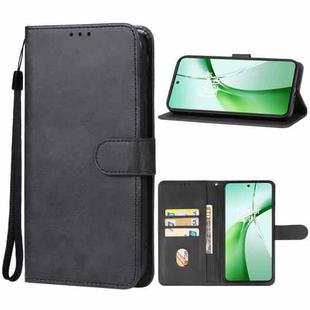 For OnePlus Nord CE 4 Lite 5G Leather Phone Case(Black)