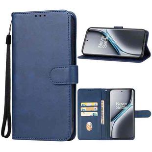 For OnePlus Ace 3 Pro Leather Phone Case(Blue)