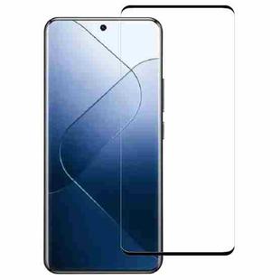 For Xiaomi 15 Pro / 15S Pro 9H HD 3D Curved Edge Tempered Glass Film(Black)