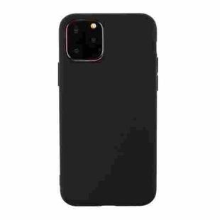 For iPhone 15 Pro Shockproof Frosted TPU Phone Case(Black)