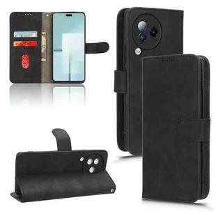 For Xiaomi Civi 3 5G Skin Feel Magnetic Flip Leather Phone Case(Black)