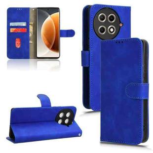 For Tecno Camon 30S Pro Skin Feel Magnetic Flip Leather Phone Case(Blue)