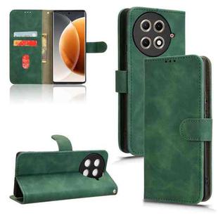 For Tecno Camon 30S Pro Skin Feel Magnetic Flip Leather Phone Case(Green)