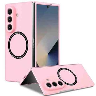 For Samsung Galaxy Z Fold7 5G Magsafe Magnetic Folding PC Phone Case(Pink)