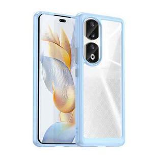 For Honor 80 Pro Colorful Series Acrylic Hybrid TPU Phone Case(Blue)