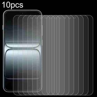 For OnePlus 13T 10pcs 0.26mm 9H 2.5D Tempered Glass Film