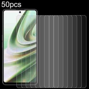 For OnePlus K11 50pcs 0.26mm 9H 2.5D Tempered Glass Film