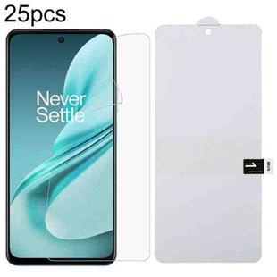 For OnePlus Nord N30 SE 25pcs Full Screen Protector Explosion-proof Hydrogel Film