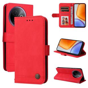 For vivo Y39 5G / Y300i Skin Feel Life Tree Metal Button Leather Phone Case(Red)