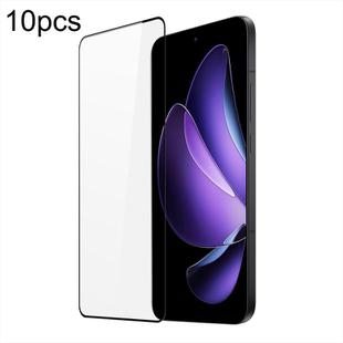 For OPPO Reno13 10pcs DUX DUCIS 0.33mm 9H Medium Alumina Tempered Glass Film