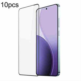 For OPPO Reno14 F 5G Global 10pcs DUX DUCIS 0.33mm 9H Medium Alumina Tempered Glass Film